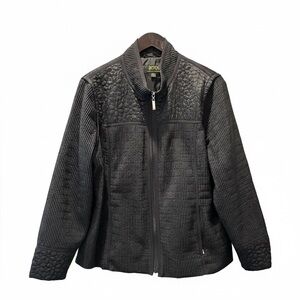 VTG Aeros Black Quilted Puffer Jacket and Vest